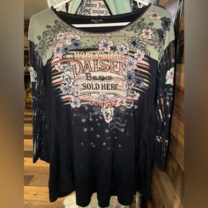Honey Soap Daisee Brand” 3/4 Sleeve
